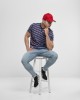 Мъжка тениска в син цвят Urban Classics Fast Stripe Pocket, Urban Classics, Тениски - Complex.bg