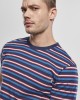 Мъжка тениска в син цвят Urban Classics Fast Stripe Pocket, Urban Classics, Тениски - Complex.bg