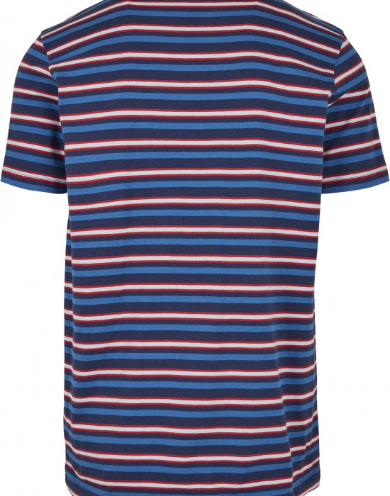 Мъжка тениска в син цвят Urban Classics Fast Stripe Pocket, Urban Classics, Тениски - Complex.bg