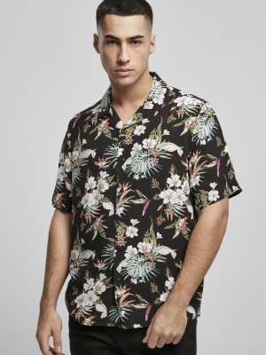 Мъжка риза с флорален принт Urban Classics Viscose AOP Resort Shirt 
