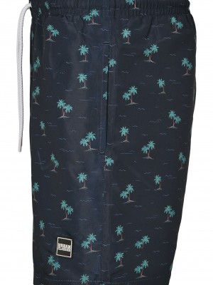 Мъжки плувни шорти Urban Classics Pattern?Swim Shorts island aop  Мъжки плувни шорти Urban Classics Pattern?Swim Shorts island aop