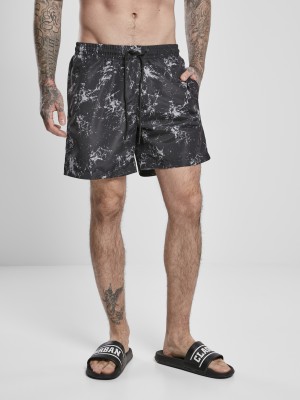 Мъжки плувни шорти Urban Classics Pattern?Swim Shorts scratch aop 