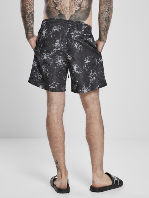 Мъжки плувни шорти Urban Classics Pattern?Swim Shorts scratch aop 