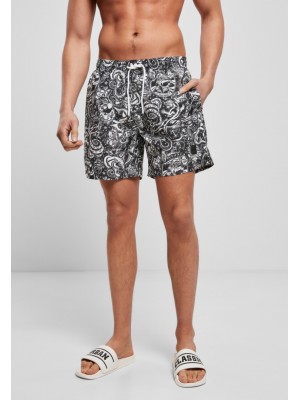 Мъжки плувни шорти Urban Classics Pattern?Swim Shorts tattoo aop 
