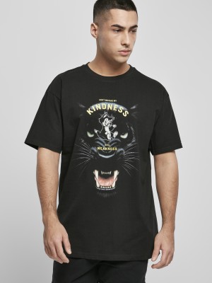 Мъжка тениска в черно Mister Tee