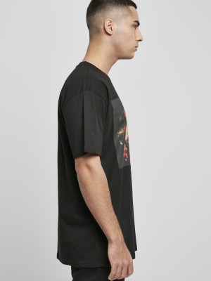 Мъжка тениска в черно Mister Tee Renairssance Painting 