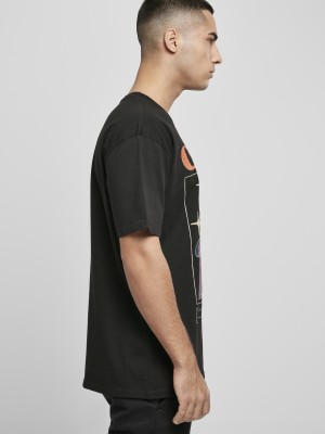 Мъжка тениска в черно Mister Tee