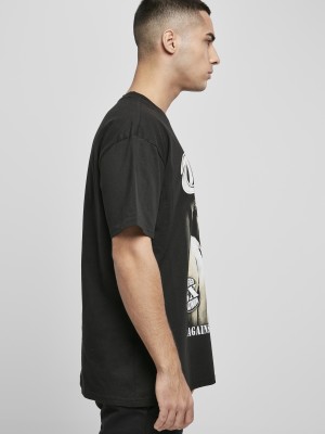 Мъжка тениска в черно Mister Tee Tupac MATW Sepia Oversize