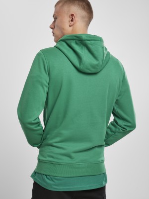 Мъжки суичър в зелен цвят Urban Classics Basic Terry 