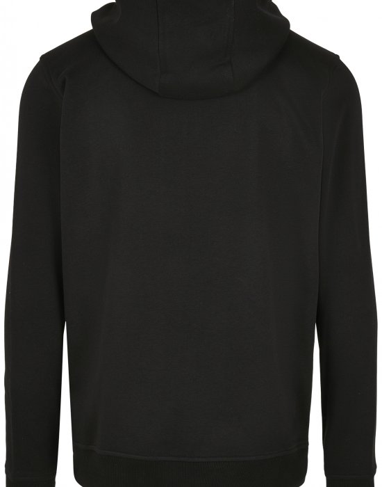 Мъжки суичър в черен цвят Urban Classics Basic Terry Zip Hoody, Urban Classics, Суичъри с цип - Complex.bg