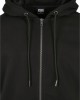 Мъжки суичър в черен цвят Urban Classics Basic Terry Zip Hoody, Urban Classics, Суичъри с цип - Complex.bg