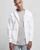 Мъжки суичър в бял цвят Urban Classics Basic Terry Zip Hoody, Urban Classics, Суичъри с цип - Complex.bg