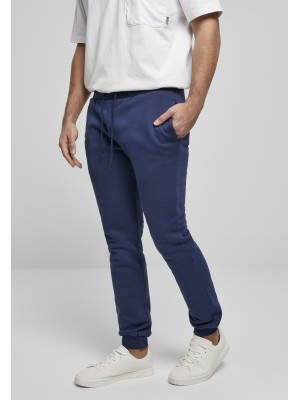 Мъжко долнище в тъмносин цвят Urban Classics от органичен памук