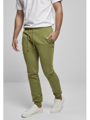 Мъжко долнище в масленозелен цвят Urban Classics от органичен памук