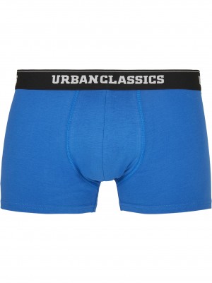 Комплект от три чифта боксерки Urban Classics neon stripe aop+boxer blue+wht 