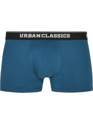 Комплект от три чифта боксерки Urban Classics mini stripe aop+boxteal+boxora 