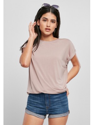 Дамска дълга тениска в цвят пепел от рози Urban Classics 