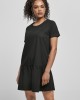 Дамска рокля в черен цвят Urban Classics Ladies Valance Tee Dress, Urban Classics, Рокли - Complex.bg