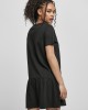 Дамска рокля в черен цвят Urban Classics Ladies Valance Tee Dress, Urban Classics, Рокли - Complex.bg