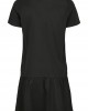 Дамска рокля в черен цвят Urban Classics Ladies Valance Tee Dress, Urban Classics, Рокли - Complex.bg