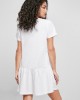 Дамска рокля в бял цвят Urban Classics Ladies Valance Tee Dress, Urban Classics, Рокли - Complex.bg