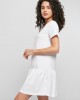 Дамска рокля в бял цвят Urban Classics Ladies Valance Tee Dress, Urban Classics, Рокли - Complex.bg