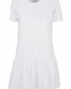 Дамска рокля в бял цвят Urban Classics Ladies Valance Tee Dress, Urban Classics, Рокли - Complex.bg