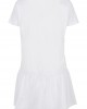 Дамска рокля в бял цвят Urban Classics Ladies Valance Tee Dress, Urban Classics, Рокли - Complex.bg