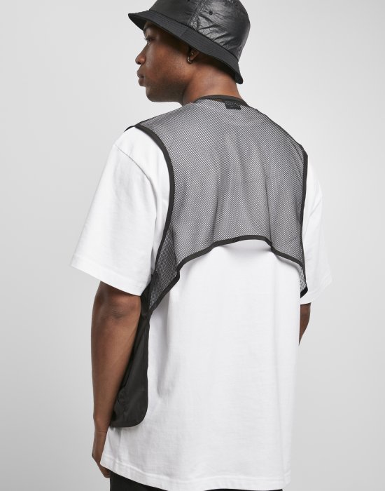 Мъжки елек в черен цвят Urban Classics Light Pocket Vest, Urban Classics, Якета - Complex.bg