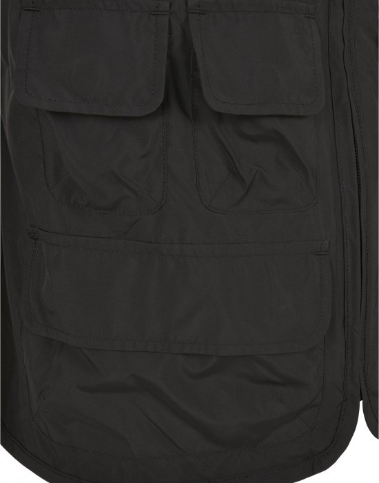 Мъжки елек в черен цвят Urban Classics Light Pocket Vest, Urban Classics, Якета - Complex.bg