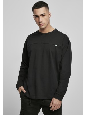 Мъжка блуза в черен цвят Urban Classics от органичен памук