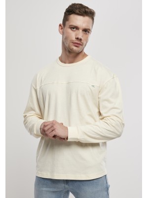 Мъжка блуза в пясъчен цвят Urban Classics от органичен памук