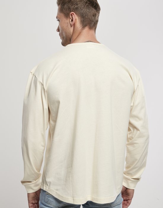 Мъжка блуза в пясъчен цвят Urban Classics от органичен памук, Urban Classics, Блузи - Complex.bg