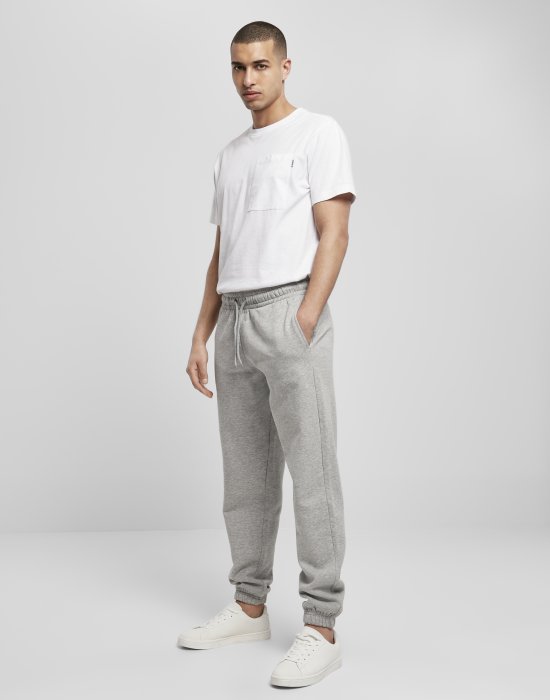 Мъжко долнище в сив цвят Urban Classics Basic Sweatpants 2.0, Urban Classics, Долнища - Complex.bg
