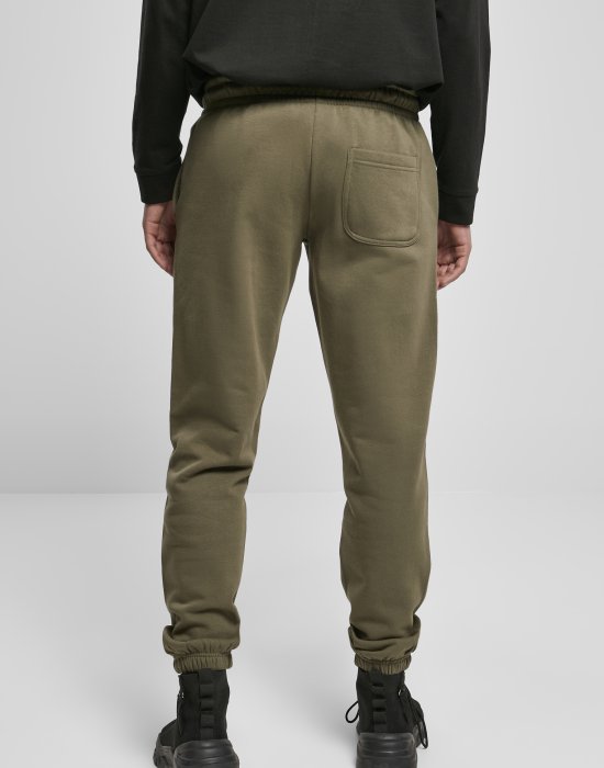 Мъжко долнище в масленозелен цвят Urban Classics Basic Sweatpants 2.0, Urban Classics, Долнища - Complex.bg