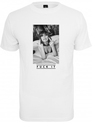 Мъжка тениска в бяло Mister Tee Мъжка тениска в бяло Mister Tee