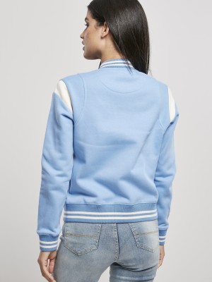 Дамско колежанско яке в син цвят Urban Classics 