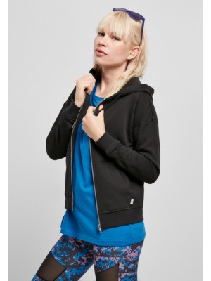 Дамски суичър в черен цвят Urban Classics от органичен памук