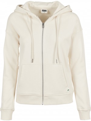 Дамски суичър в пясъчен цвят Urban Classics от органичен памук