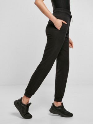 Дамско спортно долнище в черен цвят Urban Classics oт органичен памук