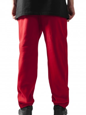 Мъжко изчистено долнище в червен цвят Urban Classics TB014B Мъжко изчистено долнище в червен цвят Urban Classics TB014B