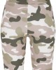 Дамски къс клин в камуфлажен десен Urban Classics High Waist Camo Tech Cycle Shorts duskrose camo, Urban Classics, Клинове - Complex.bg