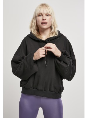 Дамски суичър в черен цвят Urban Classics от органичен памук