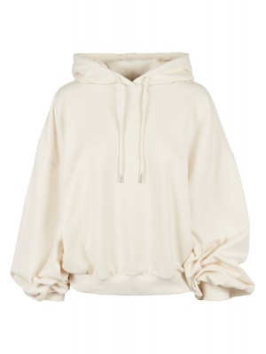 Дамски суичър в пясъчен цвят Urban Classics от органичен памук