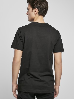 Мъжка тениска в черно Mister Tee