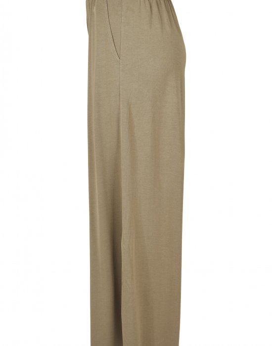 Дамски панталон в каки цвят Urban Classics Ladies Modal Culotte khaki, Urban Classics, Панталони - Complex.bg