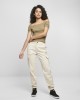 Дамски карго панталон в пясъчен цвят Urban Classics Ladies High Waist Cargo Pants, Urban Classics, Панталони - Complex.bg