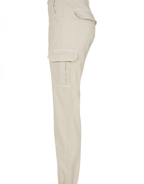Дамски карго панталон в пясъчен цвят Urban Classics Ladies High Waist Cargo Pants, Urban Classics, Панталони - Complex.bg