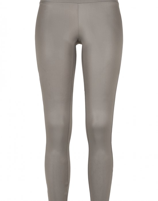 Дамски клин в сив цвят Urban Classics Ladies Imitation Leather Leggings, Urban Classics, Клинове - Complex.bg