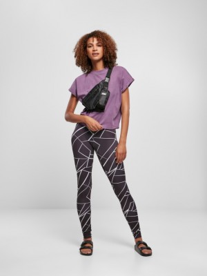 Дамски клин Urban Classics Ladies AOP Leggings